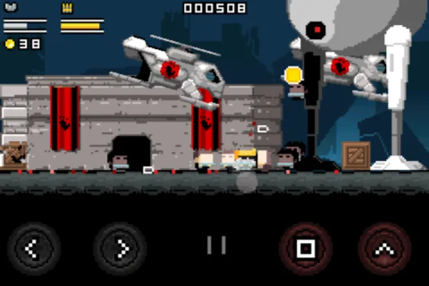 Schermata di gioco di Gunslugs 2