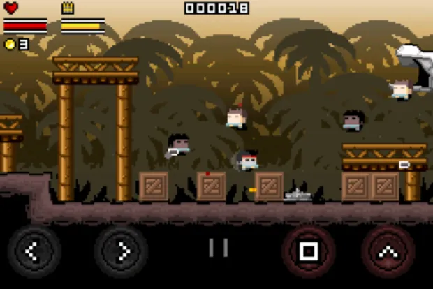 Schermata di gioco di Gunslugs 3